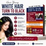 YOUNG HAIR – WHITE HAIR TURN TO BLACK